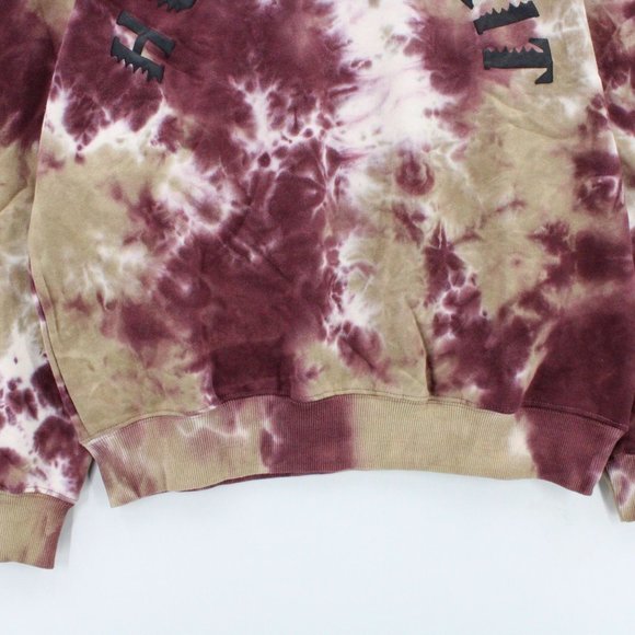 Holy Spirit Sweatshirt Mens Multicolor Tie Dye Sunday Service The Mountain Large - Picture 3 of 8